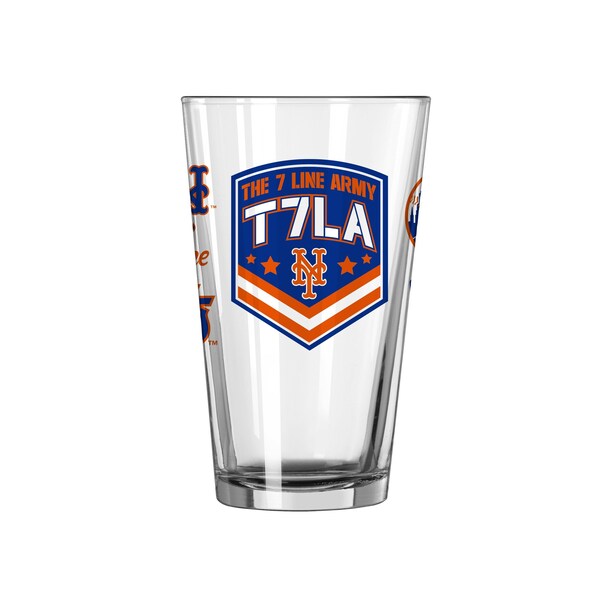 Logo Brands New York Mets 16oz The 7Line Spirit Pint Glass 519G16PC1 Zoro